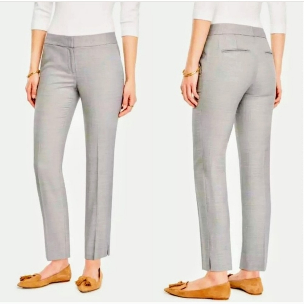 NWT Ann Taylor Grisaille Devin Fit Dress Pants
